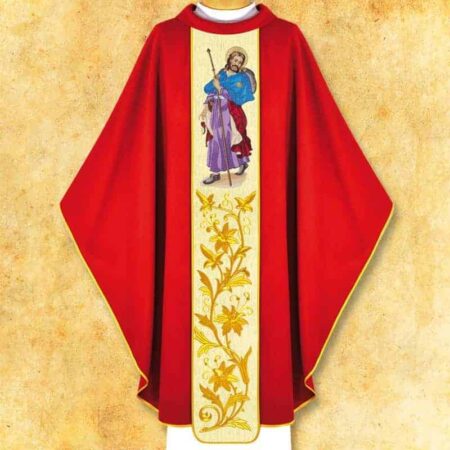 Ornat Z Wizerunkiem Haftowanym "Św. Jakub Apostoł"