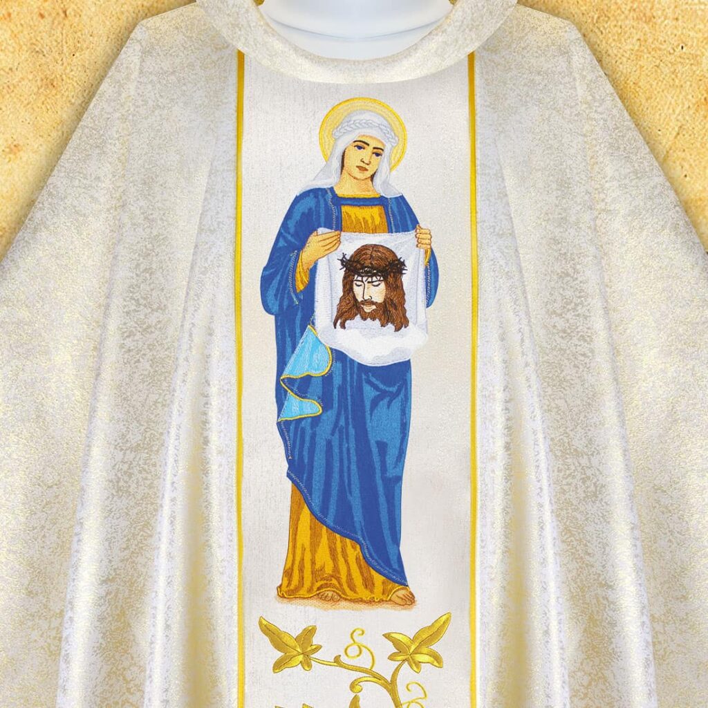 Casula ricamata Santa Veronica
