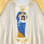 Casula ricamata Santa Veronica