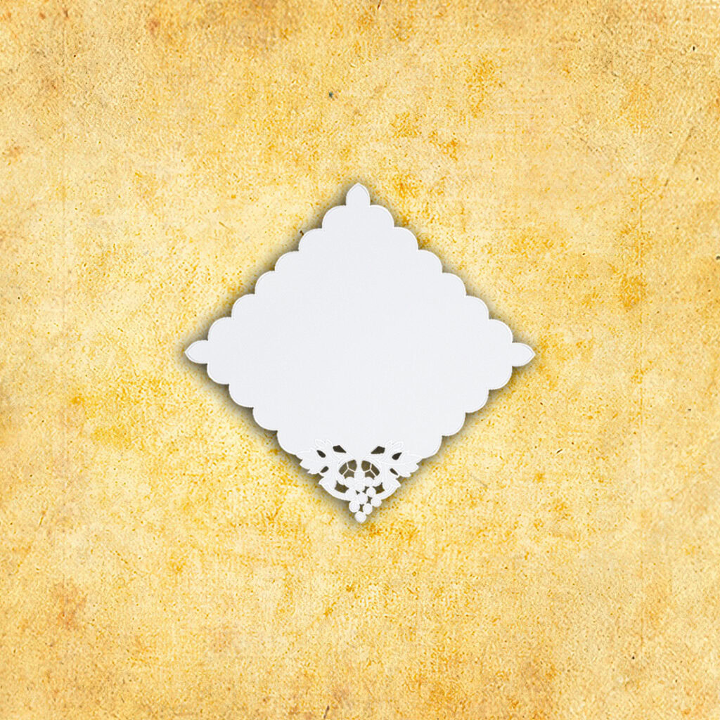 Tovaglietta da altare ricamata 32x32