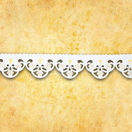 Koronka haftowana "Serce Jezusa"