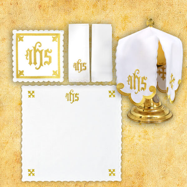 Komplet "Katedralny" złoty