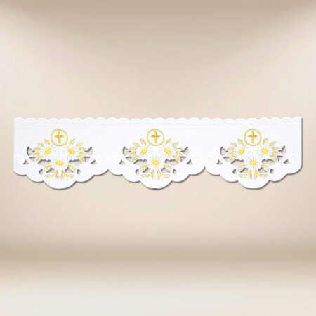 Coroncina ricamata eucaristica