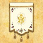 Chorągiew haftowana - MB Częstochowska