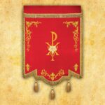 Chorągiew haftowana - MB Częstochowska