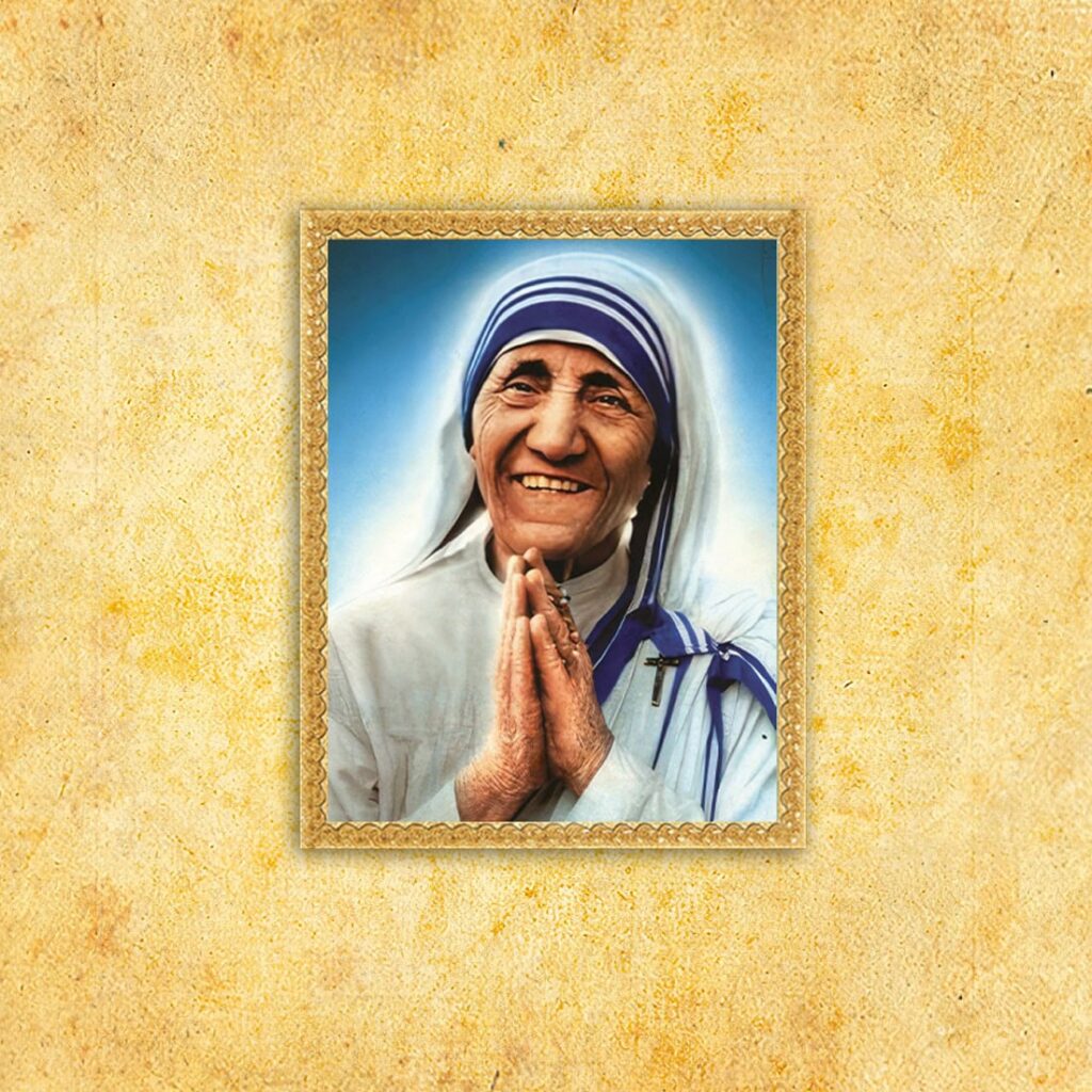 Immagine su tessuto Madre Teresa di Calcutta