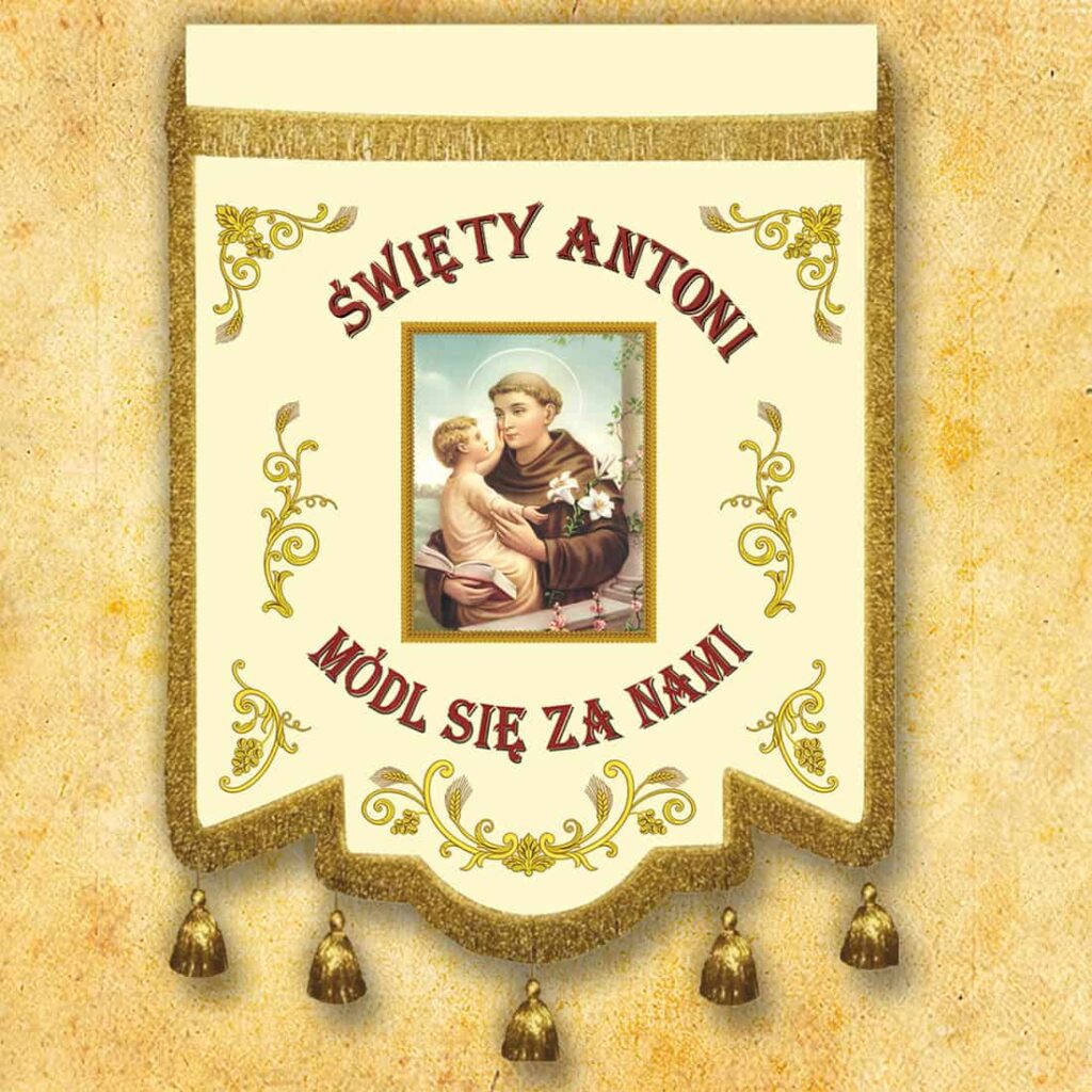 Bandiera ecclesiale San Antonio