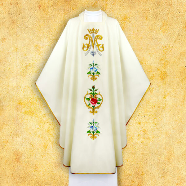 Koronka haftowana "Santa Madonna"