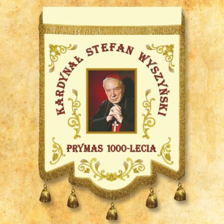 Chorągiew kościelna Kardynał Stefan Wyszyński