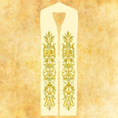 Stuła Haftowana "Kłosy I
 Winogrona"