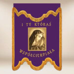 Chorągiew żałobna Matka Bolesna