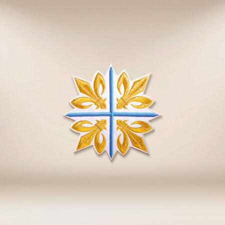 aplikacja haftowana 4 Lilijki