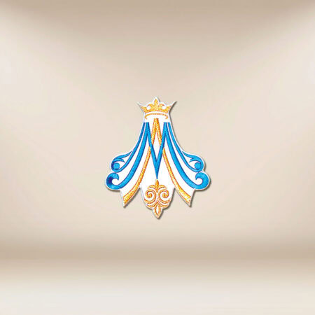 aplikacja haftowana maryjna M