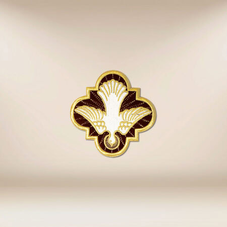 aplikacja haftowana Duch Święty na stułę