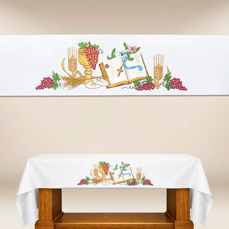 Tovaglia per altare ideale per la Comunione Sacra