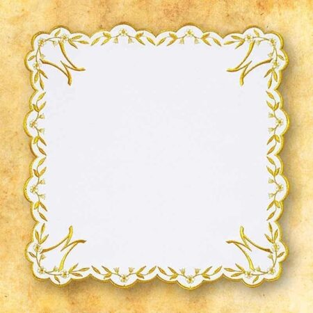 Tovaglia liturgica da altare mariana 45 cm × 45 cm