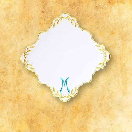 Tovaglia liturgica mariana 32 cm × 32 cm