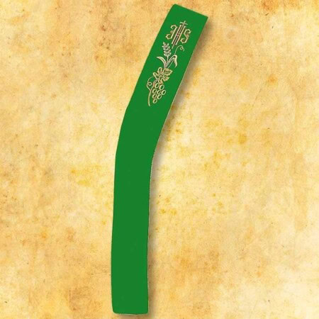 Stole sacerdotali ricamate per diaconi verde