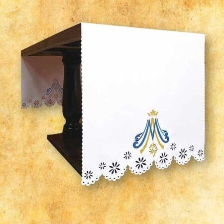 Obrus Haftowany Po Bokach
 "Maryjny"