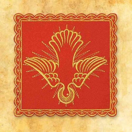 Palka Haftowana Czerwona Nr. 5