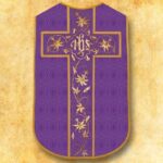 Casula romana replica viola IHS