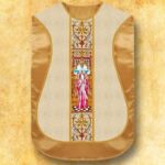 Casula romana replica ecru Ultima Cena