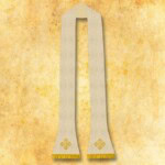 Casula romana replica ecru Ultima Cena