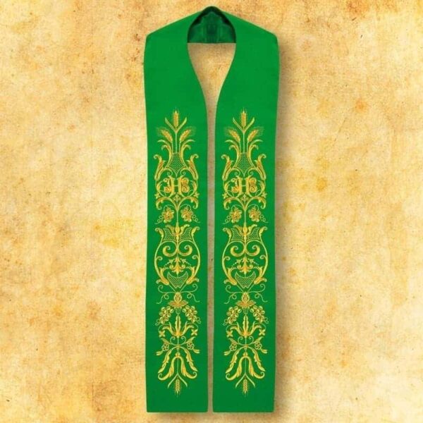 Stuła Haftowana "Kłosy I
 Winogrona"