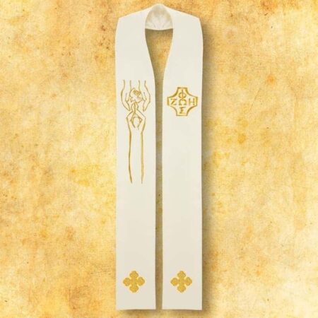 Stuła Haftowana "Oazowa"