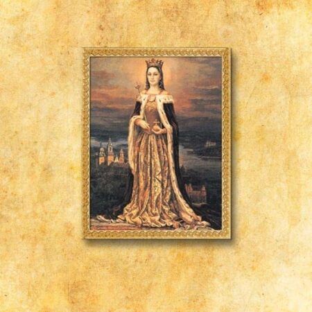 Obraz Na Tkaninie "Św. Jadwiga"