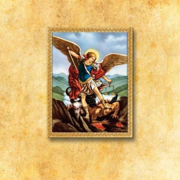 Obraz Na Tkaninie "Św. Michał
 Archanioł"