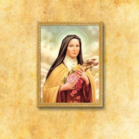 immagine su tessuto Santa Teresa