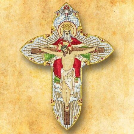 Aplikacja Haftowana "Trójca
 Święta"