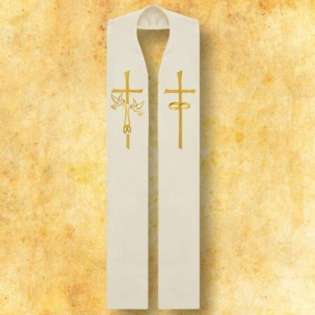 Stuła haftowana ślubna "Sotille"