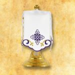 Set di biancheria per calice e conopeo copri pisside