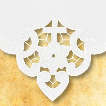 Serwetka "Bianco Fiori" 45x45