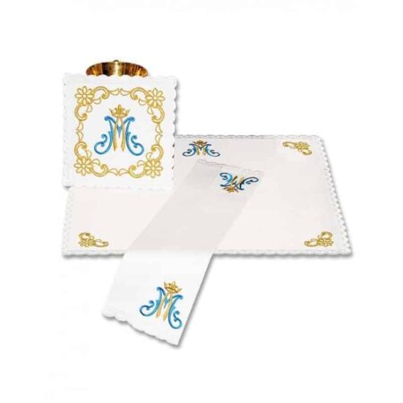 Bielizna kielichowa "Maryjny Różańcowy"