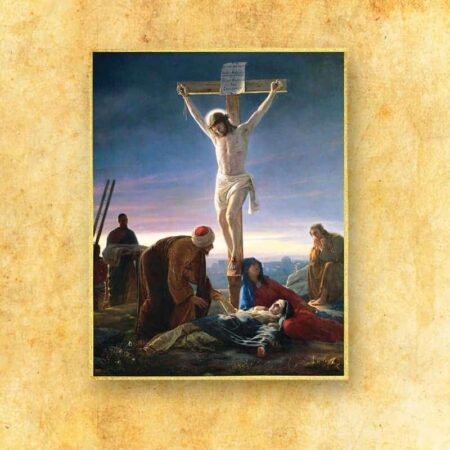 Ozdoba liturgiczna duża Śmierć Jezusa (fotograficzna)
