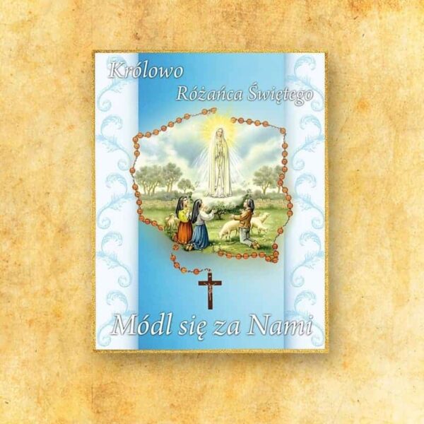 Ozdoba liturgiczna duża MB Fatimska (fotograficzna)