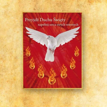 decorazione liturgica della Pentecoste