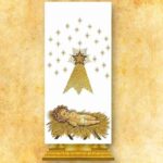 Lektorium haftowane "W Żłóbku Leży"