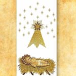 Lektorium haftowane "W Żłóbku Leży"