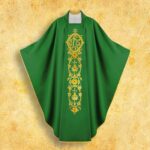 Casula ricamata verde IHS