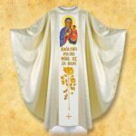 Casula ricamata Patriotica