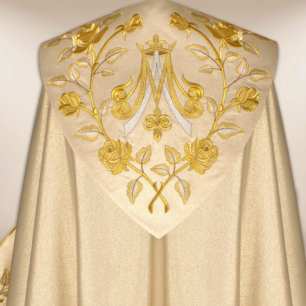 Piviale Mariano ricamato