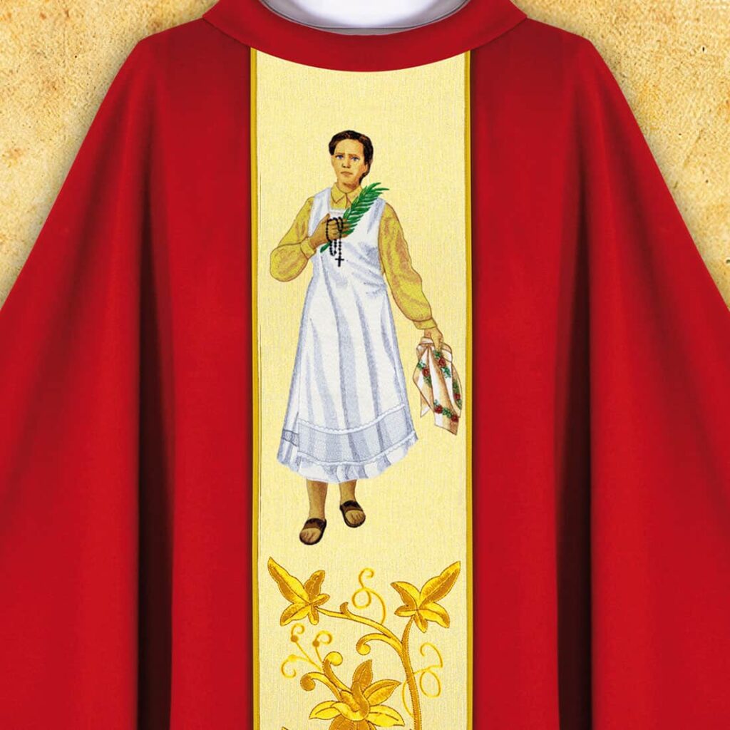 Casula ricamata San Karolina Kózka
