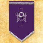 Chorągiew żałobna "Matka Boża"