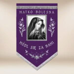 Chorągiew Żałobna Matka Boża