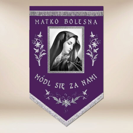 Chorągiew Żałobna Matka Boża
