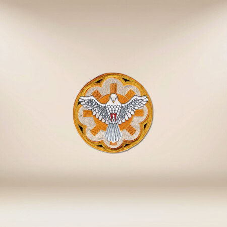 applicazione ricamata Spirito Santo